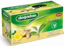 DOGADAN GREEN TEA GINGER LEMON MIXTURE 20 Bags